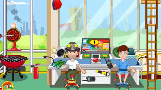 My Town : Fire station Rescue