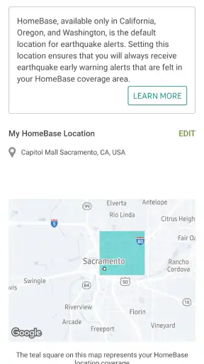 MyShake Earthquake Alerts