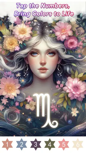 Mystic Color By Number