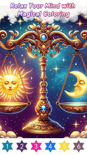 Mystic Color By Number
