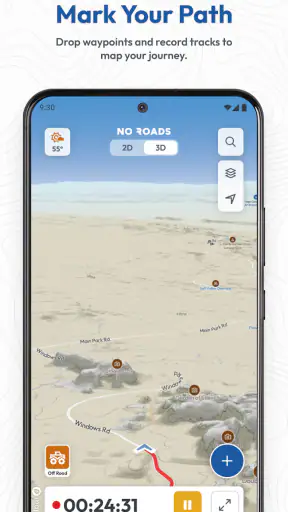 No Roads: Off Road Maps