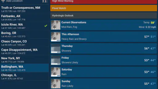 NOAA Weather Unofficial (Pro)