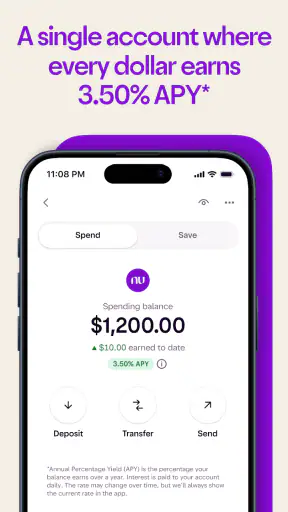 Nu: Everyday mobile banking