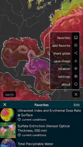 Nullschool - explore weather