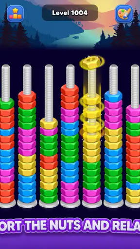 Nut Sort: Color Match Game