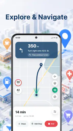 Offline Maps & AI Trip Planner