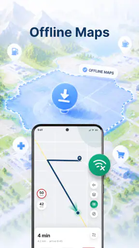 Offline Maps & AI Trip Planner