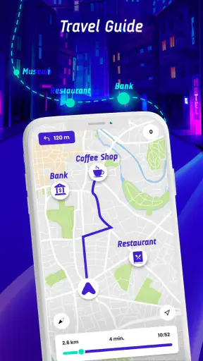 Offline Maps, GPS, Speedometer