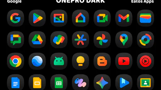 OnePro (Dark) - Icon Pack