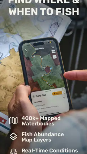 onWater Fish - Fishing Spots