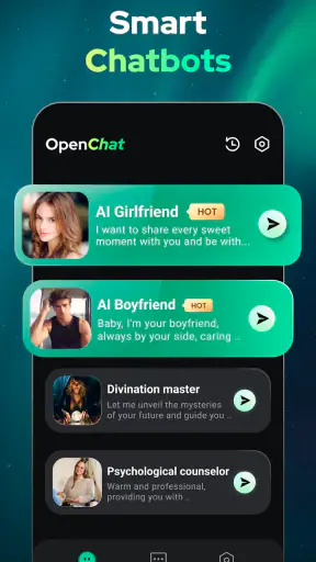 Open Chat - AI bot app