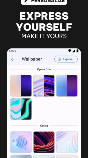 Opera: Private Web Browser
