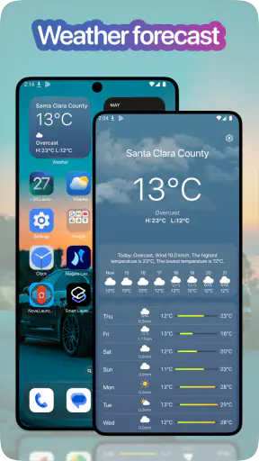OS 27 Launcher : Golden Gate