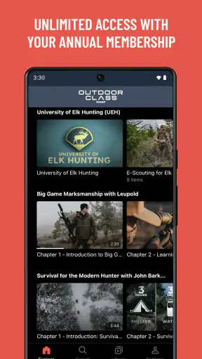 OutdoorClass: Hunting Courses