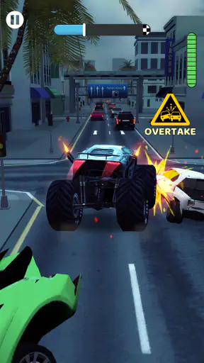 Overtake Rush 3D: Car Game