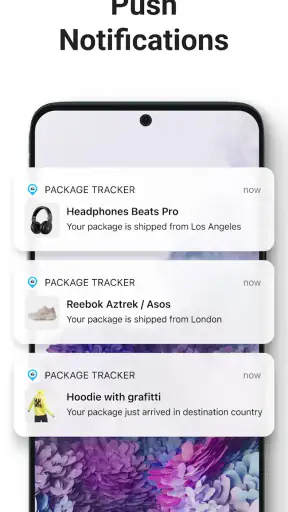 Package Tracker - pkge Mobile
