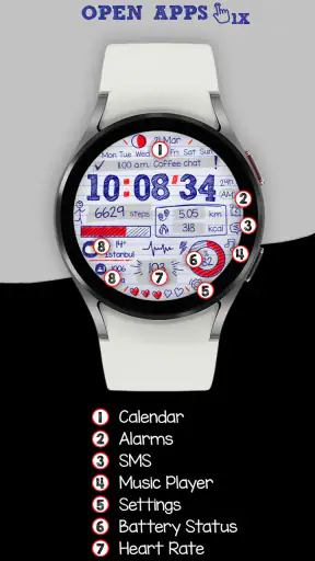 Paper of Time - Watch Face