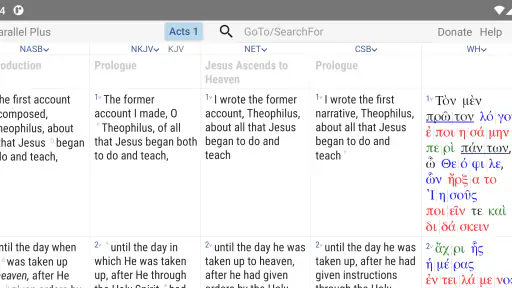 Parallel Plus® Bible-study app