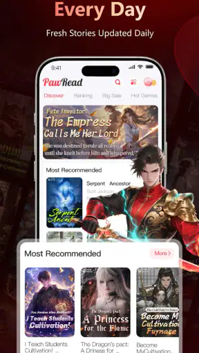 PawRead - Read Fantasy Novels