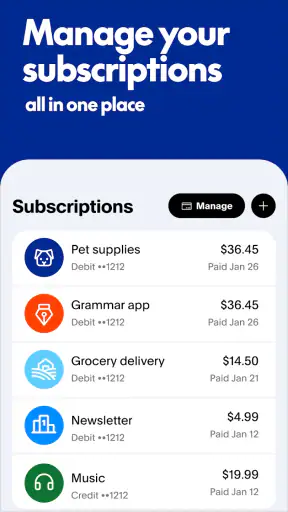 PayPal - Pay, Send, Save
