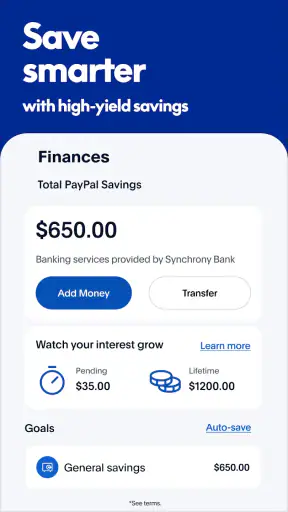 PayPal - Pay, Send, Save