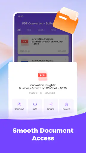 PDF Converter: Reader & Editor