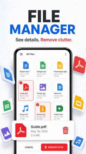 PDF Reader - File Manager