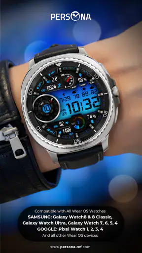 PER12 Digital Watch Face