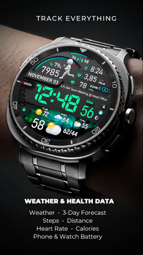 PER23 Digital Watch Face