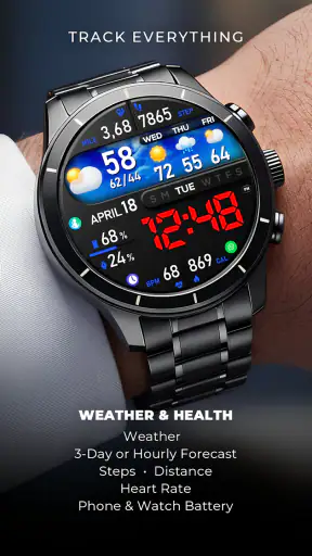 PER8 Digital Watch Face