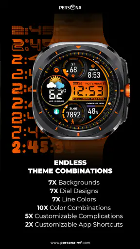 PER9 Sport Watch Face Mesa