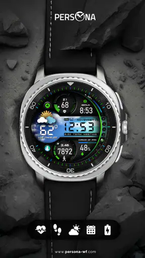 PER9 Sport Watch Face Mesa