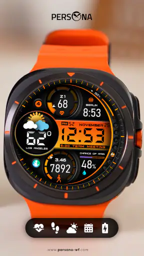 PER9 Sport Watch Face Mesa