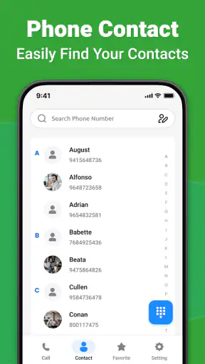 Phone Caller - Contacts