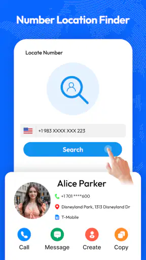 Phone Number Location Tracker