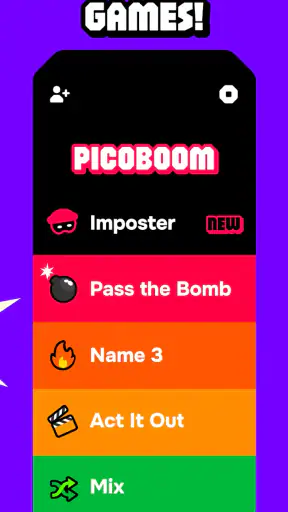 Picoboom: Imposter game online