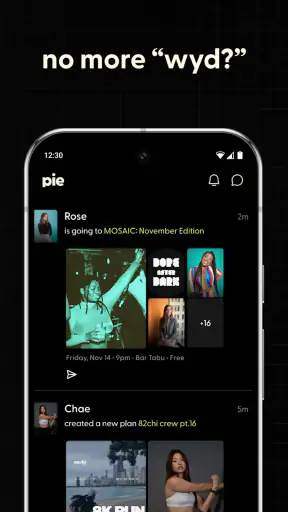 Pie: Free Events, Cool People