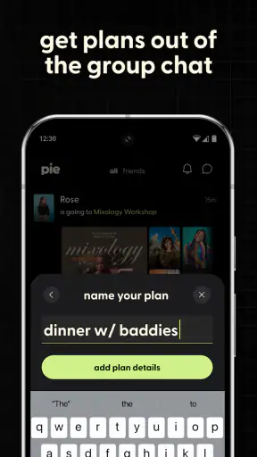 Pie: Free Events, Cool People