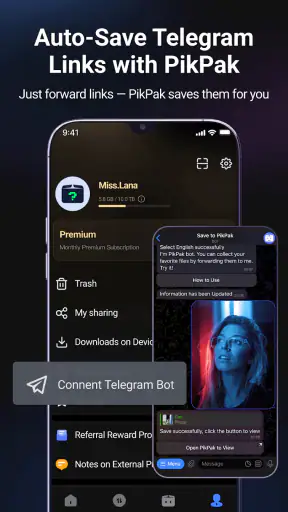 PikPak-Safe Cloud, Video Saver