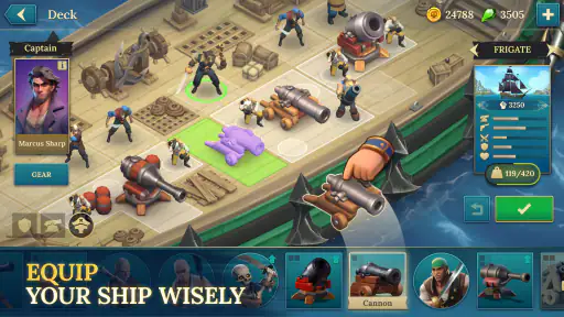 Pirate Ships・Build and Fight