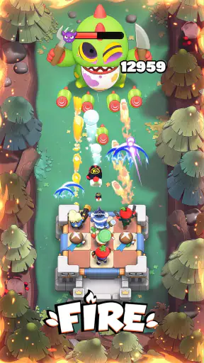 Plants on Fire: Clash & Defend
