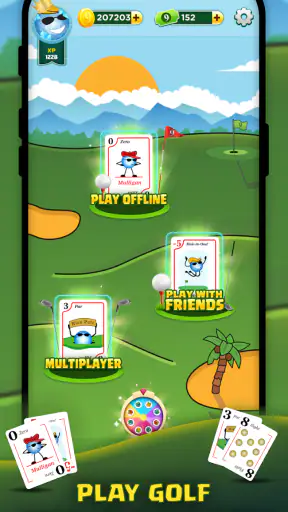 Play Nine: Golf Card Game