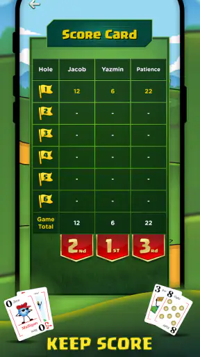 Play Nine: Golf Card Game