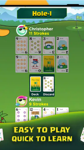 Play Nine: Golf Card Game