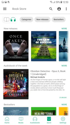 PocketBook reader - EPUB, PDF