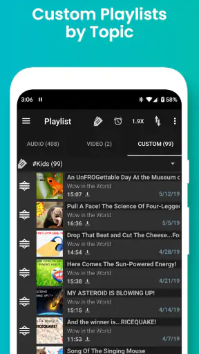 Podcast Addict: Podcast player