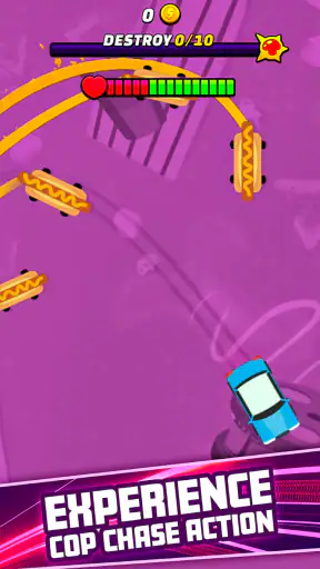 Police Pursuit: Burnout Rush!