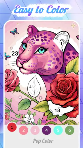 Pop Color - Paint by number