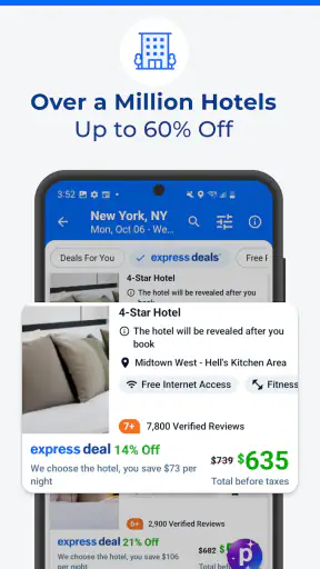 Priceline: Hotel, Flight & Car