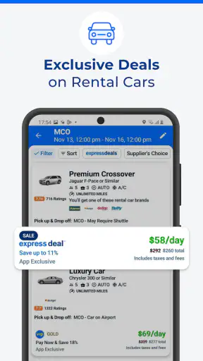Priceline: Hotel, Flight & Car